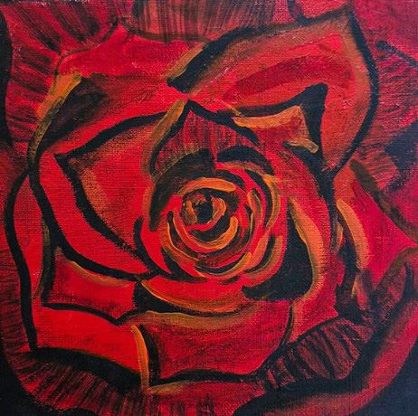 Rose eye
